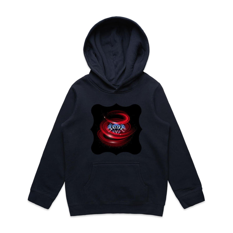 Cerberus Swirl AS Colour Youth Supply Hood Ogo Merch