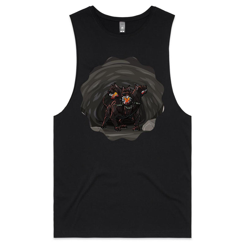 Cave Cerberus AS Colour Barnard Mens Tank Top Tee Ogo Merch