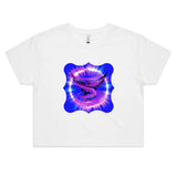 Eagle in Swirl AS Colour - Women's Crop Tee