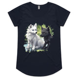 Two Wolves AS Colour Mali - Womens Scoop Neck T-Shirt