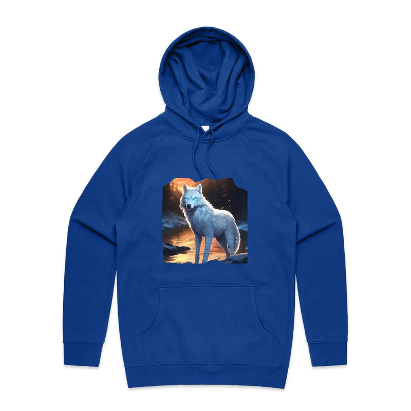 White Wolf AS Colour - Supply Hood Ogo Merch