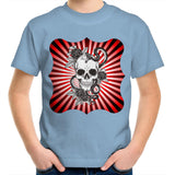 Snake and Skull AS Colour Kids Youth TShirt