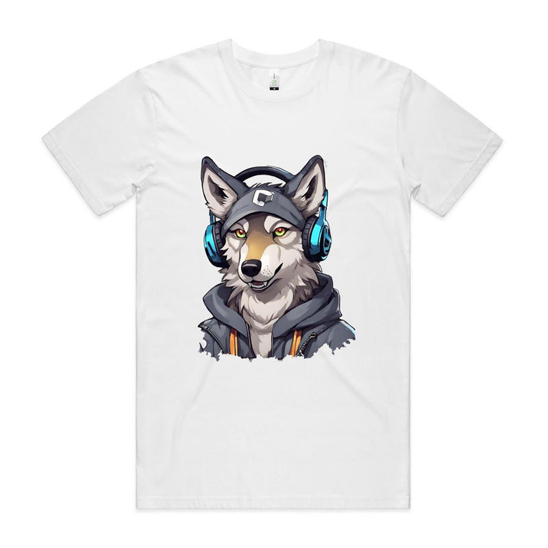 Gaming Wolf AS Colour Staple Organic Tee Ogo Merch