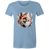 Fox and Tree AS Colour - Women's Maple Tee