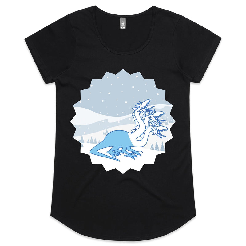 Snow Hydra AS Colour Mali Womens Scoop Neck TShirt Ogo Merch