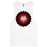 Glowing Cerberus AS Colour Barnard Mens Tank Top Tee