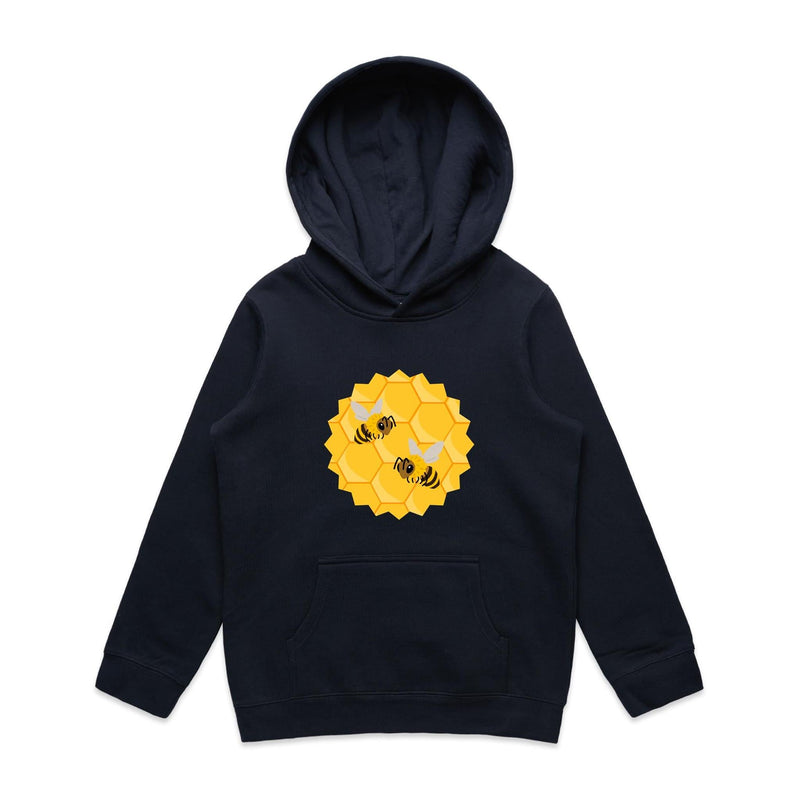 Bees AS Colour - Youth Supply Hood Ogo Merch