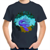 River Snake AS Colour Kids Youth TShirt