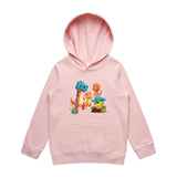 Dinosaur Babies AS Colour - Youth Supply Hood