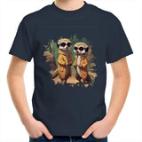 Cool Meerkats AS Colour Kids Youth T-Shirt