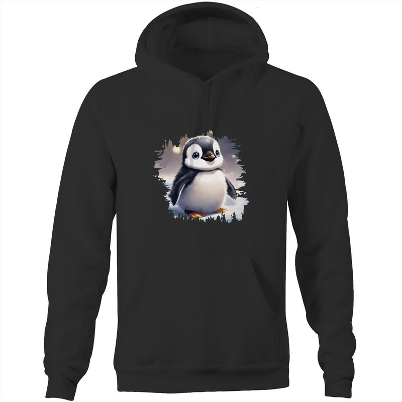 Penguin AS Colour Stencil Pocket Hoodie Sweatshirt Ogo Merch