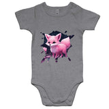 Fox AS Colour Mini Me - Baby Onesie Romper