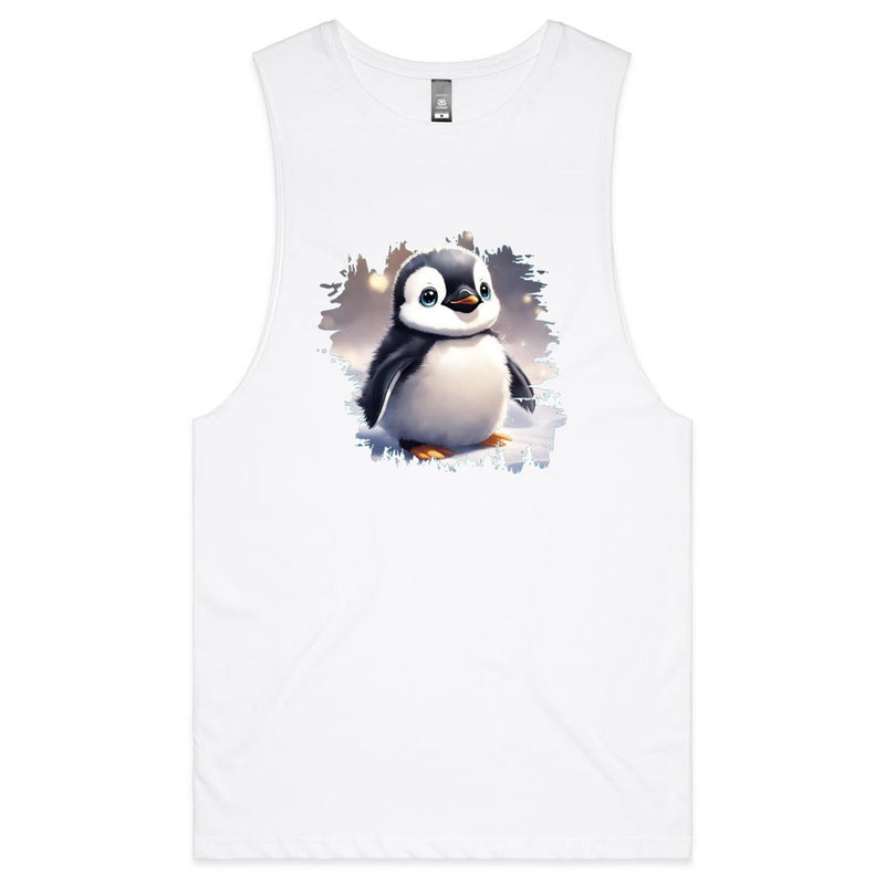 Penguin AS Colour Barnard Mens Tank Top Tee Ogo Merch