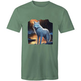 White Wolf AS Colour Staple - Mens T-Shirt