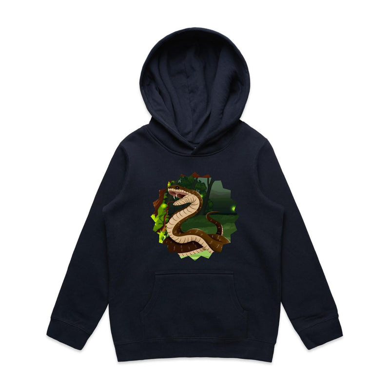 Jungle Snake AS Colour Youth Supply Hood Ogo Merch