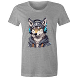 Gaming Wolf AS Colour - Women's Maple Tee