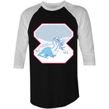 Snow Hydra AS Colour Raglan 3/4 Sleeve TShirt