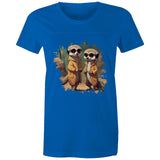 Cool Meerkats AS Colour - Women's Maple Tee