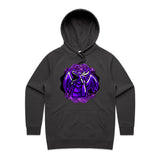 Shining Purple Dragon AS Colour Women's Supply Hood