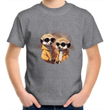 Meerkats in Jackets AS Colour Kids Youth T-Shirt