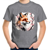 Fox and Tree AS Colour Kids Youth T-Shirt