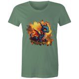 Baby Dragon AS Colour - Women's Maple Tee