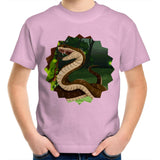 Jungle Snake AS Colour Kids Youth TShirt