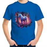 Pretty Unicorn AS Colour Kids Youth Tshirt