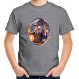 Flame Witch AS Colour Kids Youth T-Shirt