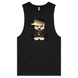 Meerkat in Cap AS Colour Barnard - Mens Tank Top Tee