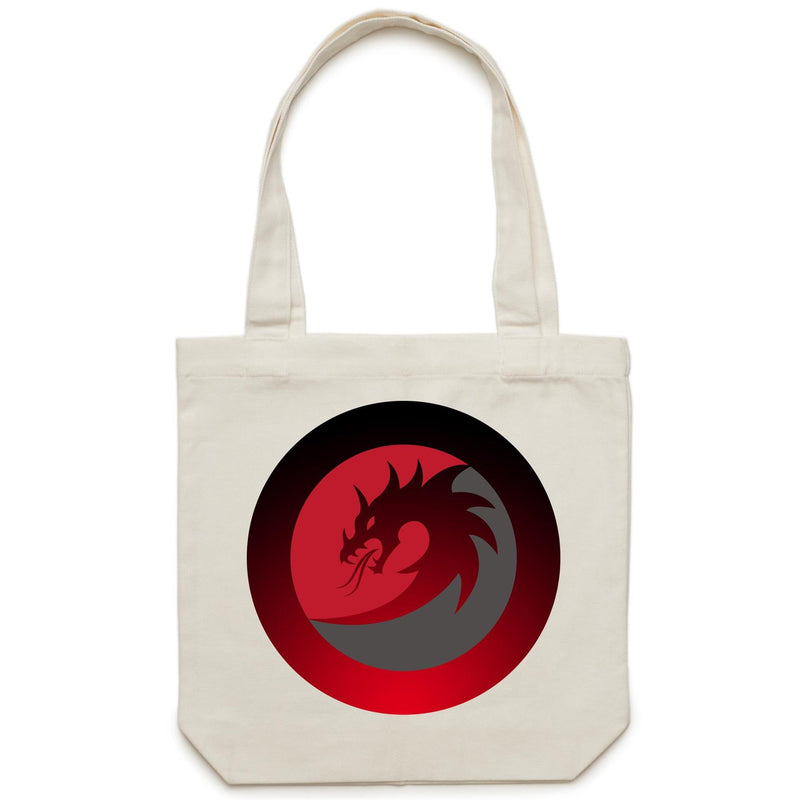 Dragon Shadow AS Colour Carrie Canvas Tote Bag Ogo Merch