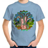 Swamp Hydra AS Colour Kids Youth TShirt