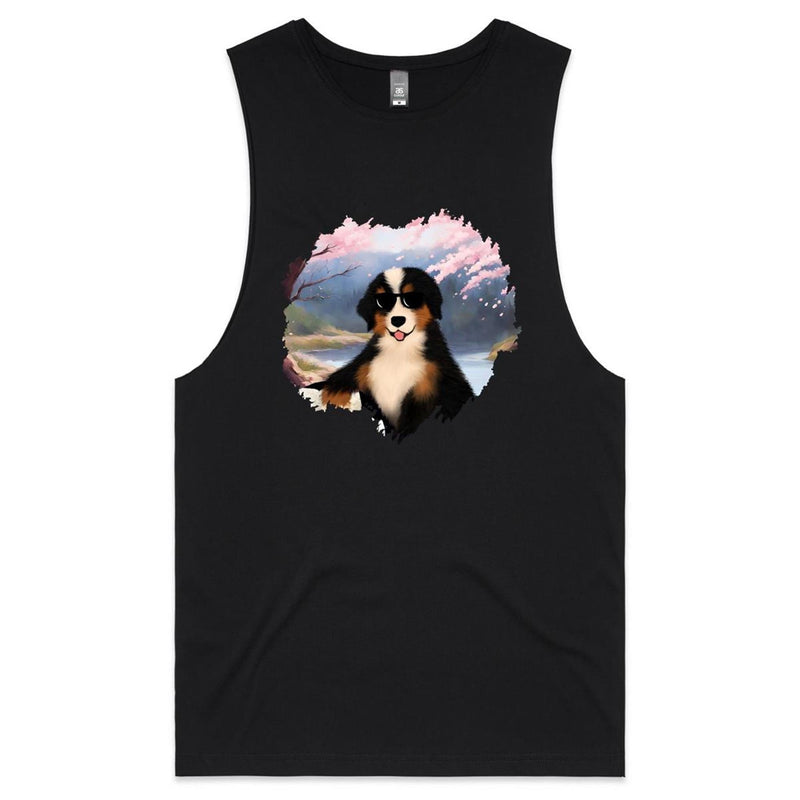 Cool Dog AS Colour Barnard Mens Tank Top Tee Ogo Merch