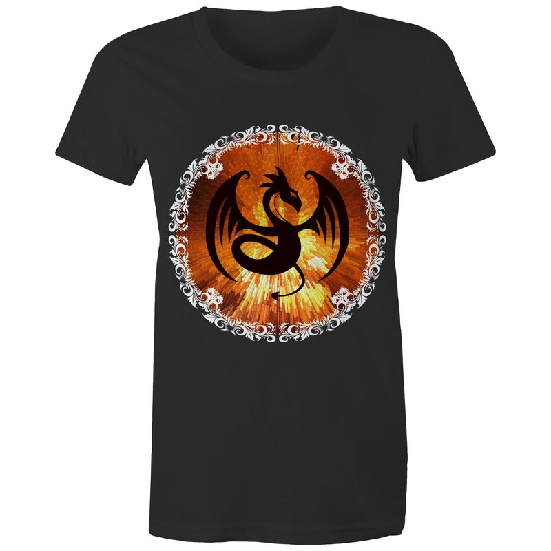 Volcanic Dragon AS Colour Women's Maple Tee Ogo Merch