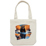 Water Bear AS Colour - Carrie - Canvas Tote Bag