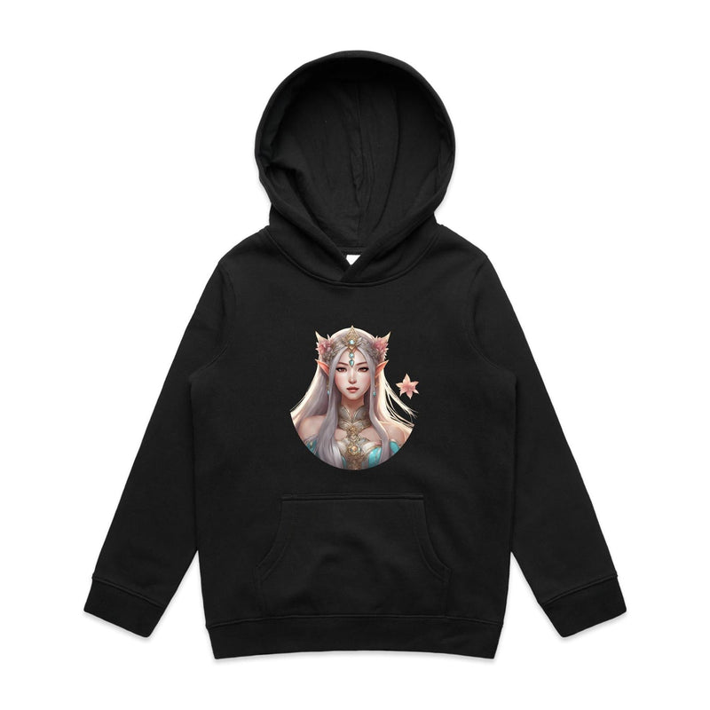 Mythical Elf AS Colour - Youth Supply Hood Ogo Merch