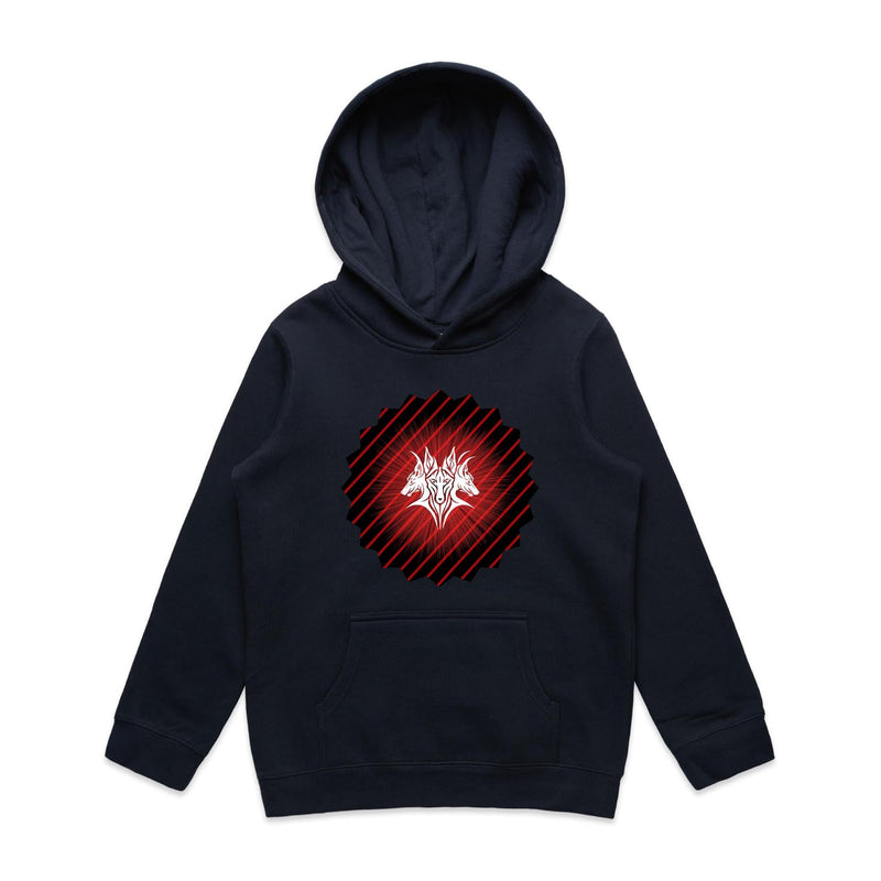 Glowing Cerberus AS Colour Youth Supply Hood Ogo Merch