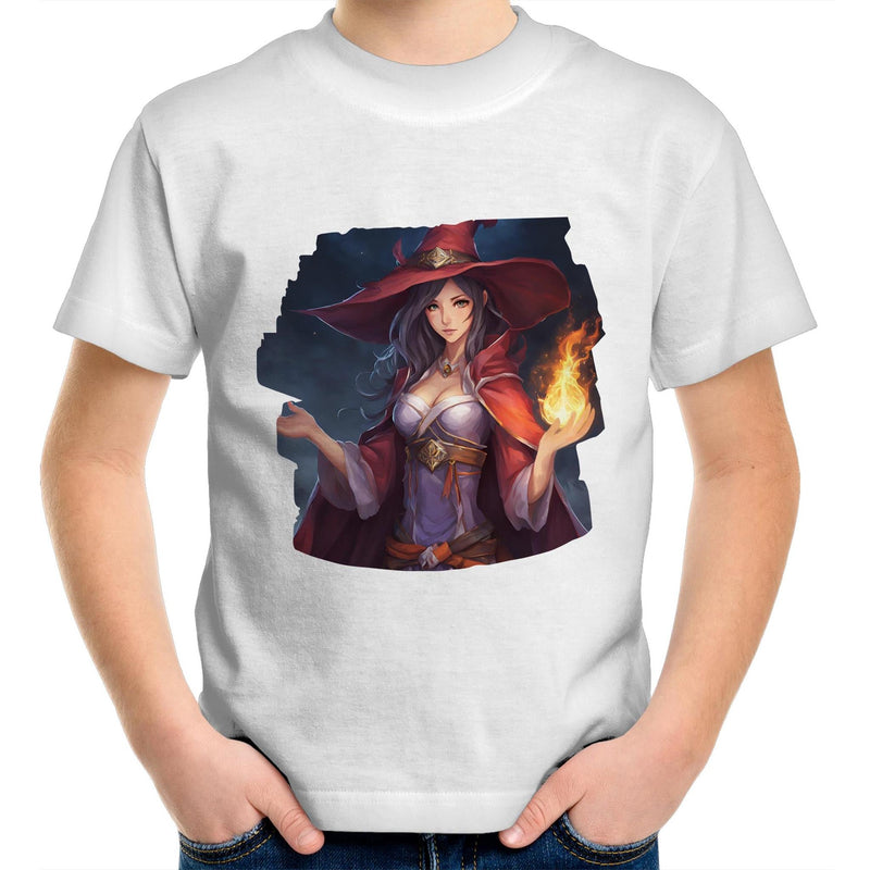 Witch AS Colour Kids Youth T-Shirt Ogo Merch