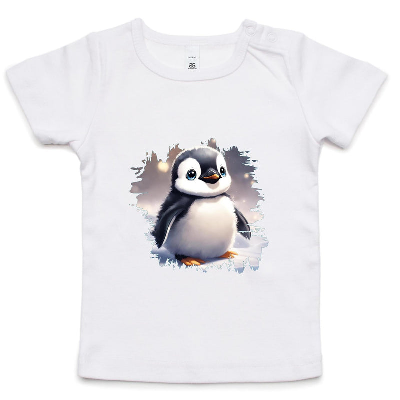 Penguin AS Colour Infant Wee Tee Ogo Merch