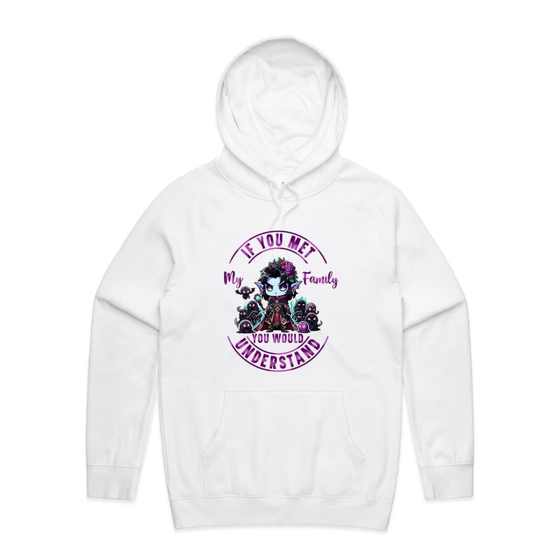 Meet my Family Angry Girl AS Colour - Supply Hood Ogo Merch