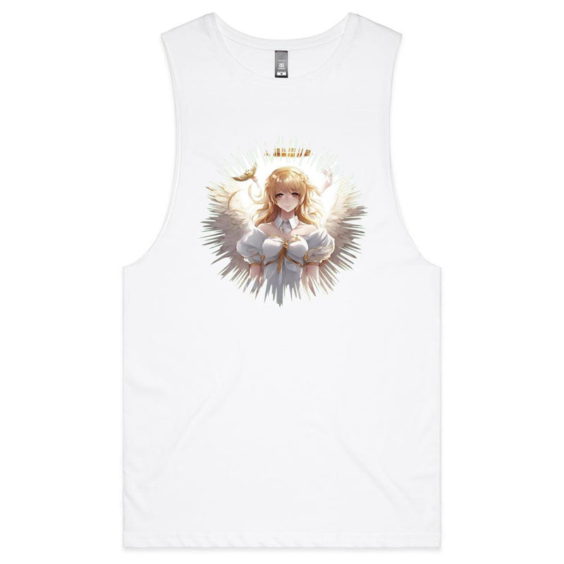 Angel Girl AS Colour Barnard - Mens Tank Top Tee Ogo Merch