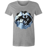 Dragon Silhouette AS Colour - Women's Maple Tee