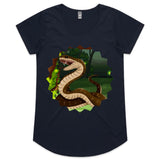 Jungle Snake AS Colour Mali Womens Scoop Neck TShirt