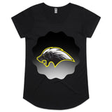 Honey Badger AS Colour Mali Womens Scoop Neck TShirt