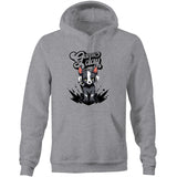 Game Day Pup AS Colour Stencil - Pocket Hoodie Sweatshirt