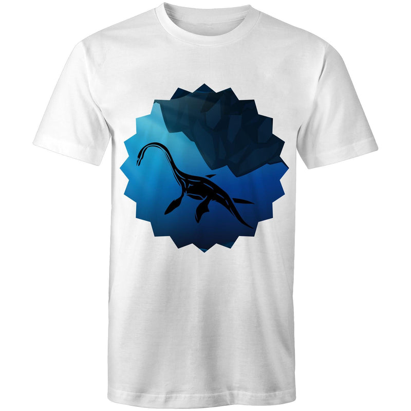 Plesiosaur AS Colour Staple Mens TShirt Ogo Merch