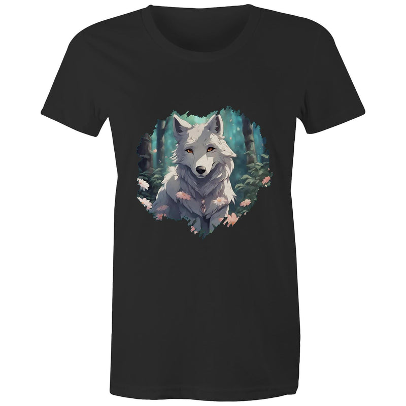 Wolf AS Colour - Women's Maple Tee Ogo Merch