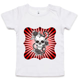 Snake and skull AS Colour Infant Wee Tee