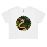 Jungle Snake AS Colour Women's Crop Tee