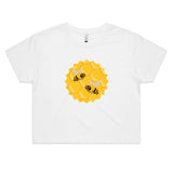 Bees AS Colour - Women's Crop Tee